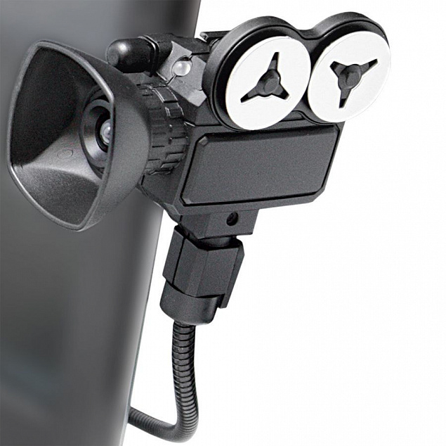 Веб-камера с микрофоном "Мотор!", USB разъем, пластик с логотипом в Балашихе заказать по выгодной цене в кибермаркете AvroraStore