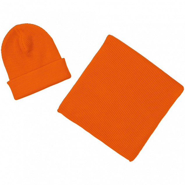 Шарф Life Explorer, оранжевый с логотипом в Балашихе заказать по выгодной цене в кибермаркете AvroraStore