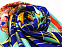 Платок Русские сезоны. Леон Бакст с логотипом в Балашихе заказать по выгодной цене в кибермаркете AvroraStore