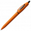 Ручка шариковая S! (Си), оранжевая с логотипом в Балашихе заказать по выгодной цене в кибермаркете AvroraStore