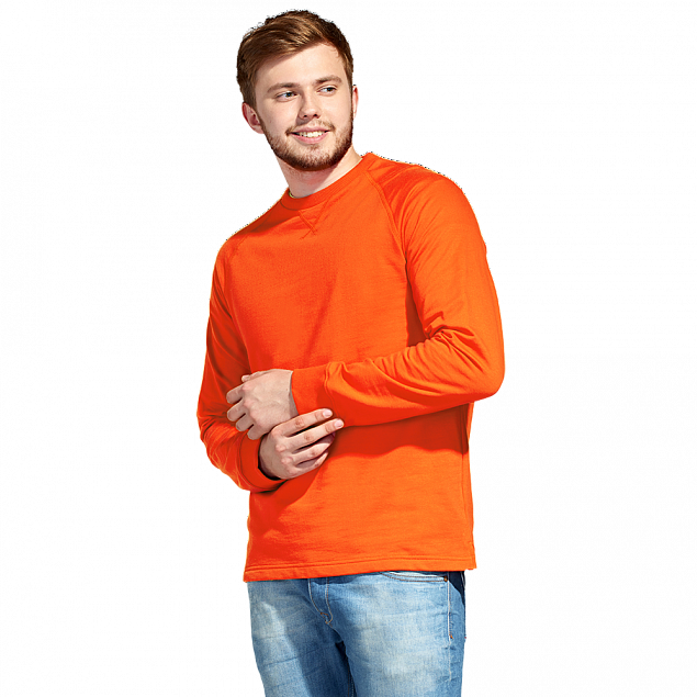 Толстовка StanWork Оранжевый с логотипом в Балашихе заказать по выгодной цене в кибермаркете AvroraStore