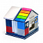 Кашированный домик с логотипом в Балашихе заказать по выгодной цене в кибермаркете AvroraStore