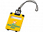 Бирка для багажа Taggy, желтый с логотипом в Балашихе заказать по выгодной цене в кибермаркете AvroraStore