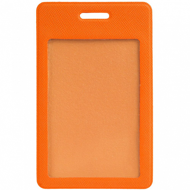 Чехол для карточки/пропуска Devon, оранжевый с логотипом в Балашихе заказать по выгодной цене в кибермаркете AvroraStore