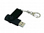 USB 2.0- флешка промо на 4 Гб с поворотным механизмом и однотонным металлическим клипом с логотипом в Балашихе заказать по выгодной цене в кибермаркете AvroraStore