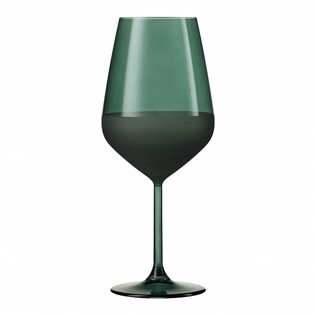 Бокал для вина, Emerald, 490 ml, зеленый с логотипом в Балашихе заказать по выгодной цене в кибермаркете AvroraStore
