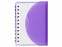 Блокнот А7 Post, пурпурный с логотипом в Балашихе заказать по выгодной цене в кибермаркете AvroraStore