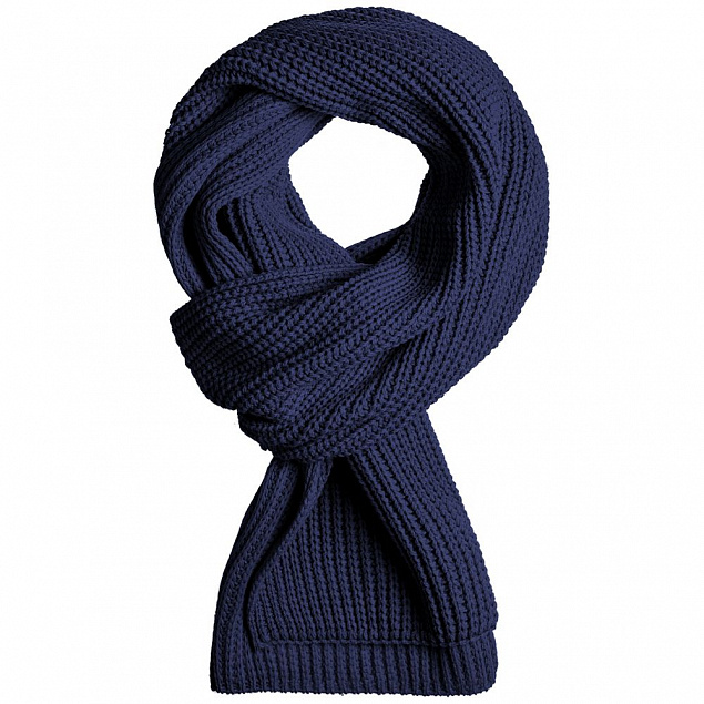 Набор Nordkyn Full Set с шарфом, синий с логотипом в Балашихе заказать по выгодной цене в кибермаркете AvroraStore