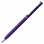 Ручка шариковая Hotel Chrome, ver.2, фиолетовая с логотипом в Балашихе заказать по выгодной цене в кибермаркете AvroraStore