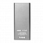Универсальный аккумулятор OMG Iron line 10 (10000 мАч), металл, серебристый, 14,7х6.6х1,5 см с логотипом в Балашихе заказать по выгодной цене в кибермаркете AvroraStore