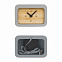 Часы "Stonehenge" с беспроводным зарядным устройством, камень/бамбук с логотипом в Балашихе заказать по выгодной цене в кибермаркете AvroraStore