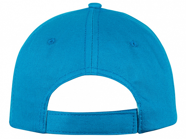 Бейсболка Memphis 5-ти панельная, ярко-голубой с логотипом в Балашихе заказать по выгодной цене в кибермаркете AvroraStore
