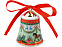 Новогодний колокольчик «Ретро» с логотипом в Балашихе заказать по выгодной цене в кибермаркете AvroraStore