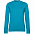 Свитшот женский Set In, светло-голубой с логотипом в Балашихе заказать по выгодной цене в кибермаркете AvroraStore