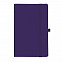 Бизнес-блокнот "Gracy", 130х210 мм, фиолет., кремовая бумага, гибкая обложка, в линейку, на резинке с логотипом в Балашихе заказать по выгодной цене в кибермаркете AvroraStore
