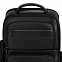 Кожаный рюкзак для ноутбука Santiago, черный с логотипом в Балашихе заказать по выгодной цене в кибермаркете AvroraStore