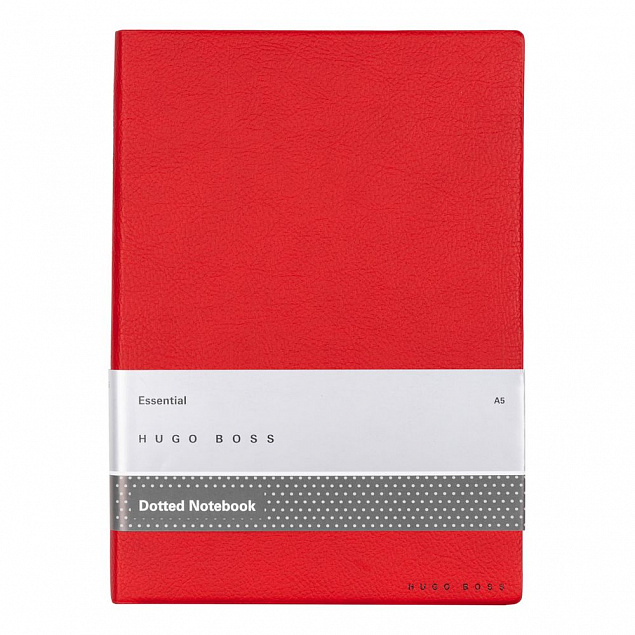 Блокнот A5 Essential Storyline, красный с логотипом в Балашихе заказать по выгодной цене в кибермаркете AvroraStore