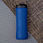 Термокружка FLOCK;  450 мл; темно-синий; пластик/металл с логотипом в Балашихе заказать по выгодной цене в кибермаркете AvroraStore