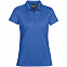 Рубашка поло женская Eclipse H2X-Dry, синяя с логотипом в Балашихе заказать по выгодной цене в кибермаркете AvroraStore