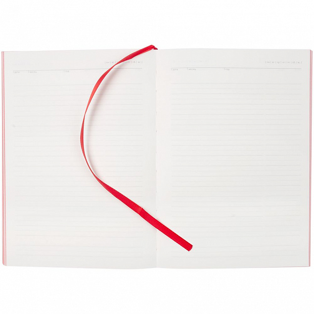 Ежедневник Kroom, недатированный, красный с логотипом в Балашихе заказать по выгодной цене в кибермаркете AvroraStore