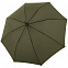 Зонт-трость Nature Stick AC, зеленый с логотипом в Балашихе заказать по выгодной цене в кибермаркете AvroraStore