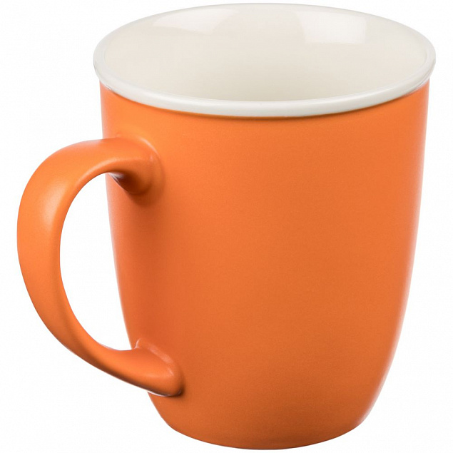 Кружка Doppel, оранжевая с логотипом в Балашихе заказать по выгодной цене в кибермаркете AvroraStore