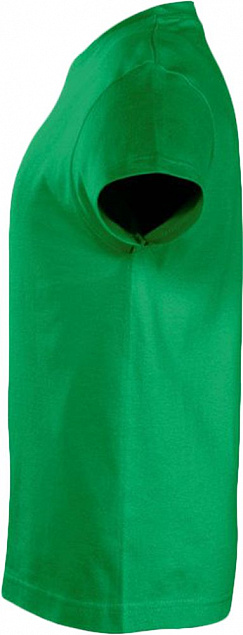 Футболка детская Imperial Kids 190, ярко-зеленая с логотипом в Балашихе заказать по выгодной цене в кибермаркете AvroraStore