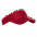 Козырек Козырёк 25U Красный с логотипом в Балашихе заказать по выгодной цене в кибермаркете AvroraStore