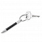 Ручка-брелок Construction Micro, черный с логотипом в Балашихе заказать по выгодной цене в кибермаркете AvroraStore