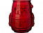 Подставка для чайной свечи Nouel из переработанного стекла, красный с логотипом в Балашихе заказать по выгодной цене в кибермаркете AvroraStore