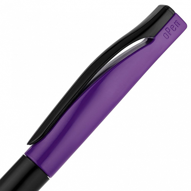 Ручка шариковая Pin Special, черно-оранжевая с логотипом в Балашихе заказать по выгодной цене в кибермаркете AvroraStore