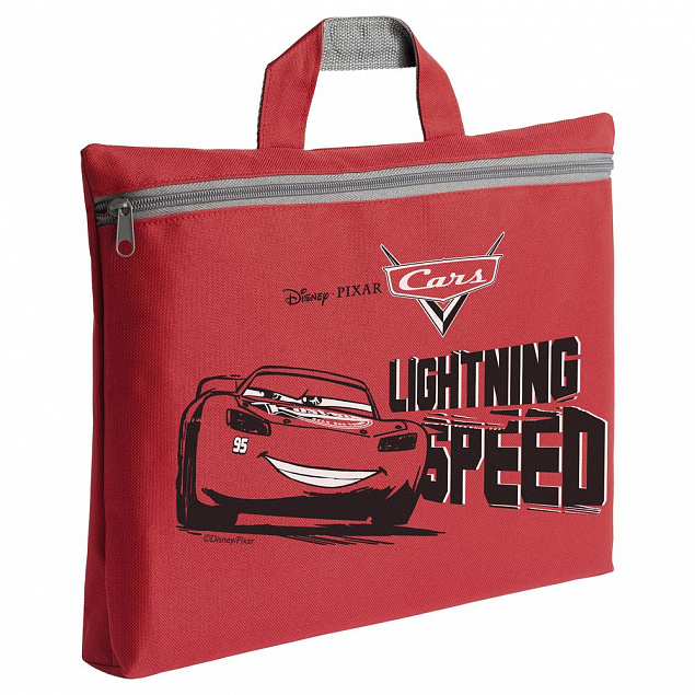 Сумка-папка Lightning McQueen, красная с логотипом в Балашихе заказать по выгодной цене в кибермаркете AvroraStore