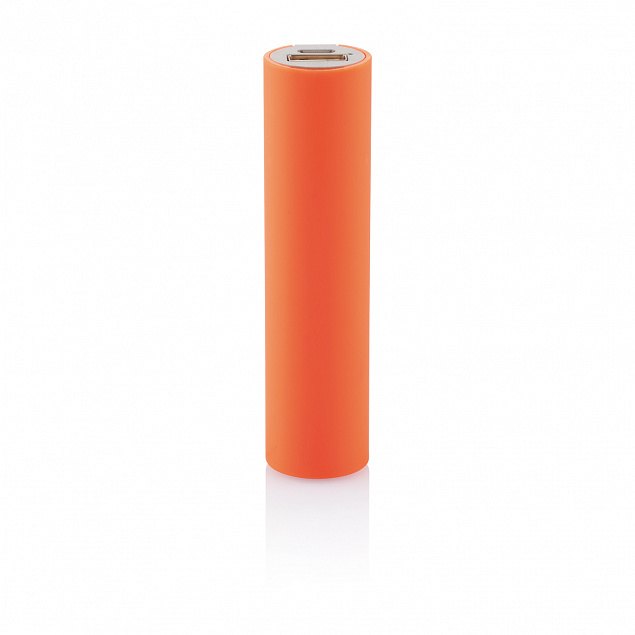 Зарядное устройство 2200 mAh, оранжевый с логотипом в Балашихе заказать по выгодной цене в кибермаркете AvroraStore