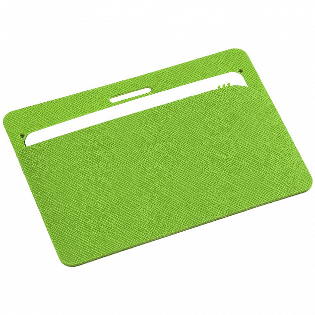 Чехол для карточки Devon, зеленый с логотипом в Балашихе заказать по выгодной цене в кибермаркете AvroraStore