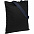 Холщовая сумка BrighTone, черная с белыми ручками с логотипом в Балашихе заказать по выгодной цене в кибермаркете AvroraStore