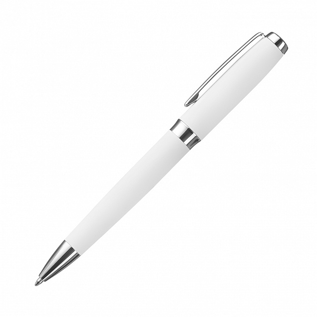 Шариковая ручка Monreal, белая с логотипом в Балашихе заказать по выгодной цене в кибермаркете AvroraStore