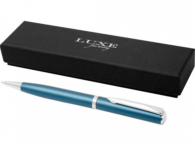 Шариковая ручка City Twilight, средне-синий с логотипом в Балашихе заказать по выгодной цене в кибермаркете AvroraStore