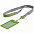 Чехол для пропуска с лентой и ретрактором Devon, белый с логотипом в Балашихе заказать по выгодной цене в кибермаркете AvroraStore