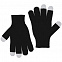 Перчатки сенсорные Real Talk, черные с логотипом в Балашихе заказать по выгодной цене в кибермаркете AvroraStore
