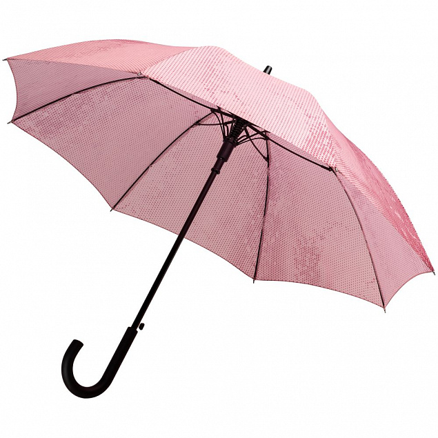 Зонт-трость Pink Marble с логотипом в Балашихе заказать по выгодной цене в кибермаркете AvroraStore