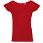 Футболка женская MARYLIN, красная с логотипом в Балашихе заказать по выгодной цене в кибермаркете AvroraStore