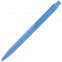 Ручка шариковая Crest, голубая с логотипом в Балашихе заказать по выгодной цене в кибермаркете AvroraStore