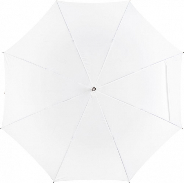 Зонт-трость LockWood ver.2, белый с логотипом в Балашихе заказать по выгодной цене в кибермаркете AvroraStore