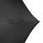 Зонт складной TS220 с безопасным механизмом, черный с логотипом в Балашихе заказать по выгодной цене в кибермаркете AvroraStore