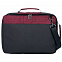 Рюкзак для ноутбука 2 в 1 twoFold, серый с бордовым с логотипом в Балашихе заказать по выгодной цене в кибермаркете AvroraStore