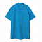 Рубашка поло мужская Virma Premium, бирюзовая с логотипом в Балашихе заказать по выгодной цене в кибермаркете AvroraStore