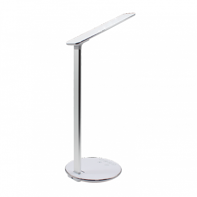 Настольная лампа Starklight с беспроводной зарядкой (белый) с логотипом в Балашихе заказать по выгодной цене в кибермаркете AvroraStore