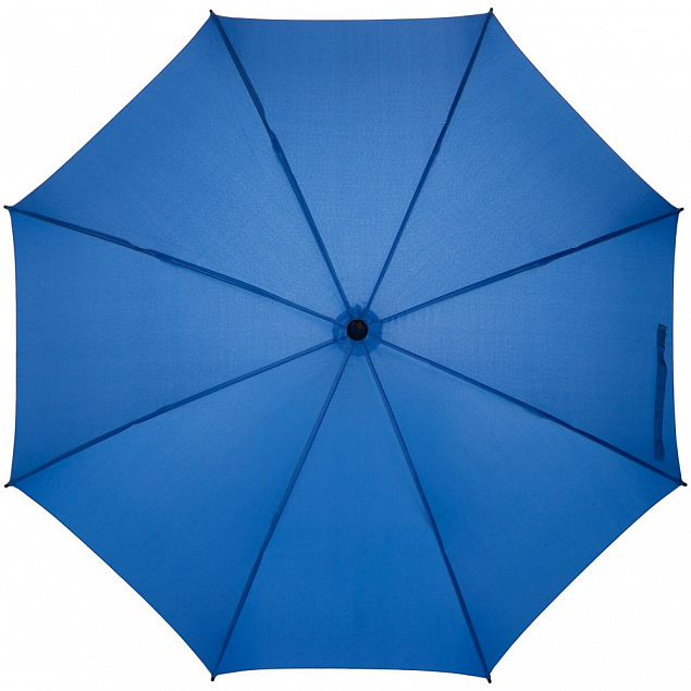 Зонт-трость Undercolor с цветными спицами, голубой с логотипом в Балашихе заказать по выгодной цене в кибермаркете AvroraStore