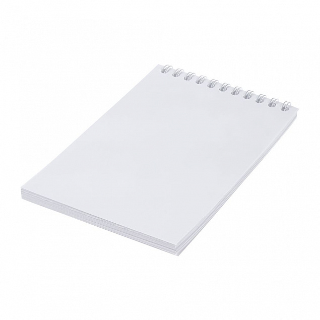 Блокнот Bonn Soft Touch, M, белый с логотипом в Балашихе заказать по выгодной цене в кибермаркете AvroraStore