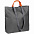 Шопер Sensa, серый с оранжевым с логотипом в Балашихе заказать по выгодной цене в кибермаркете AvroraStore